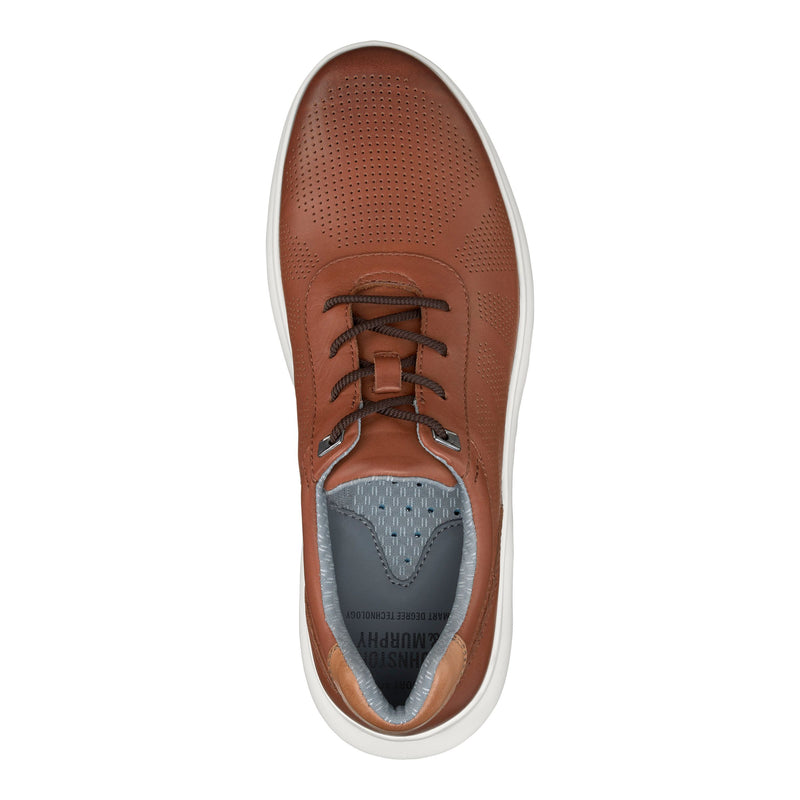 JOHNSTON AND MURPHY Johnston & Murphy Activate U Throat Tan Leather Men's