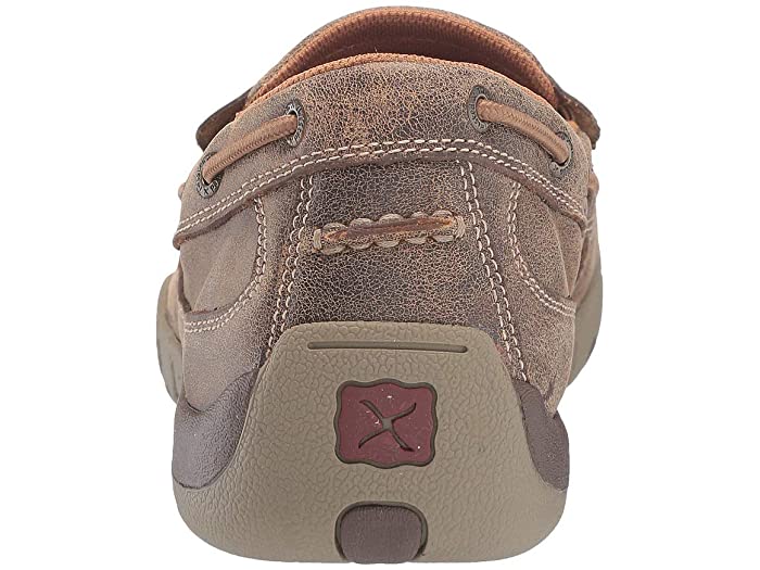 Twisted X Men's Comp Toe Slip-On Driving Moc Bomber Brown