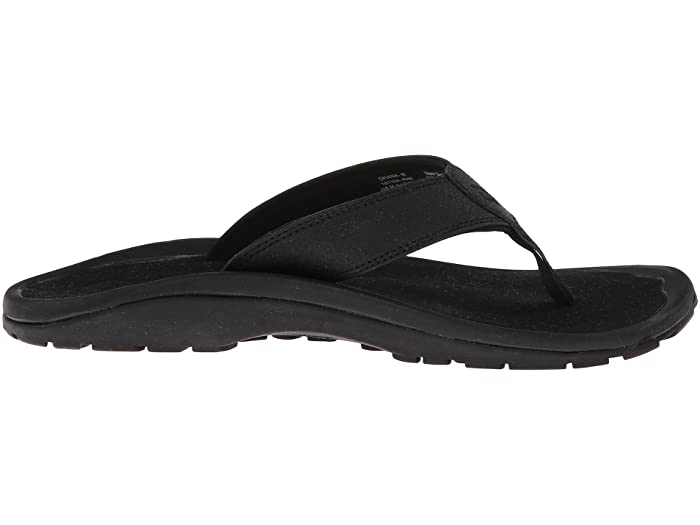 OLUKAI FOOTWEAR Olukai Men's Ohana Black