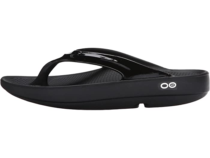 OOFOS Women's OOLALA Sandal Black