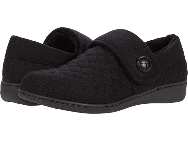 Vionic Women's Jackie Black Slip On Slipper