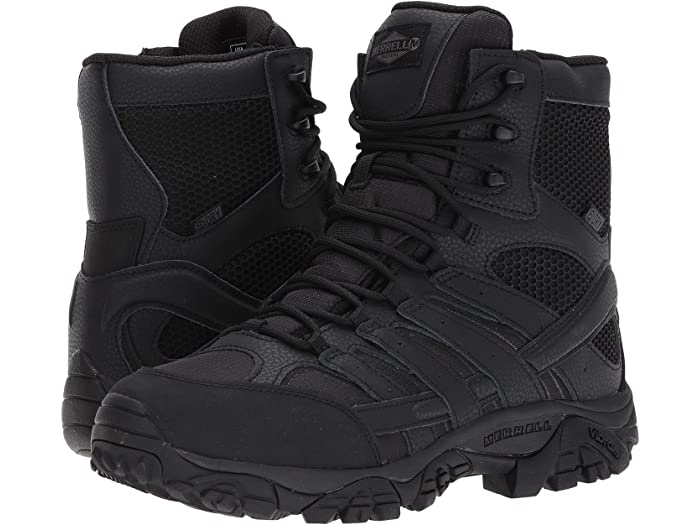 Merrell Work Moab 8 Inch Tactical Inside Zip Waterproof