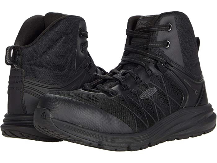 KEEN UTILITY Keen Utility Vista Energy Mid Black Raven Men's Safety Toe