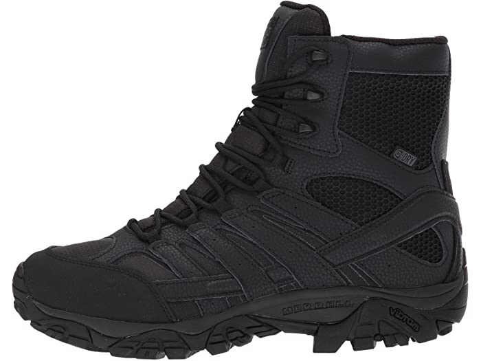 Merrell Work Moab 8 Inch Tactical Inside Zip Waterproof