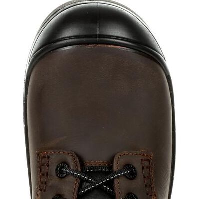 ROCKY SHOES AND BOOTS Rocky Men's Composite Toe Waterproof 8 Inch Brown