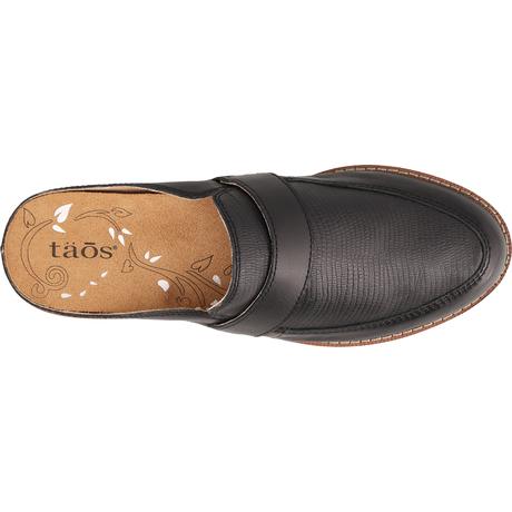 Taos Royal Black Snake Embossed Women's