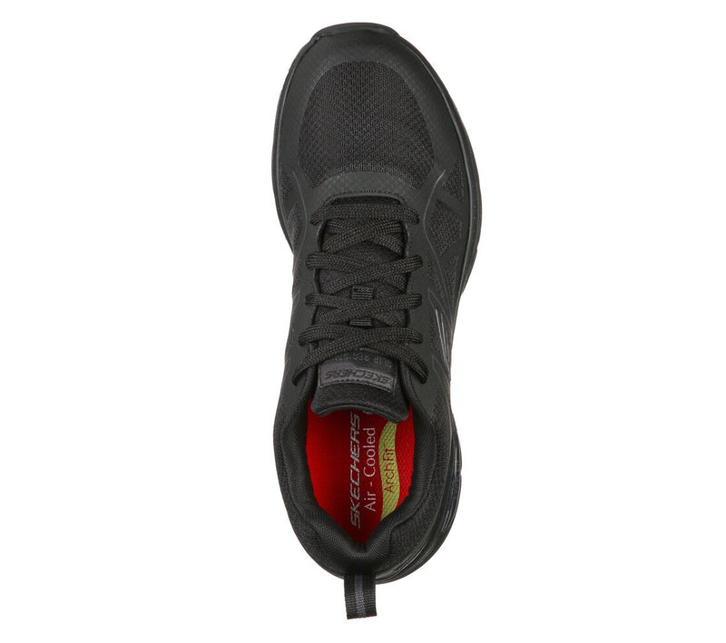 Skechers Arch Fit Axtell Slip Resistant Black Men's