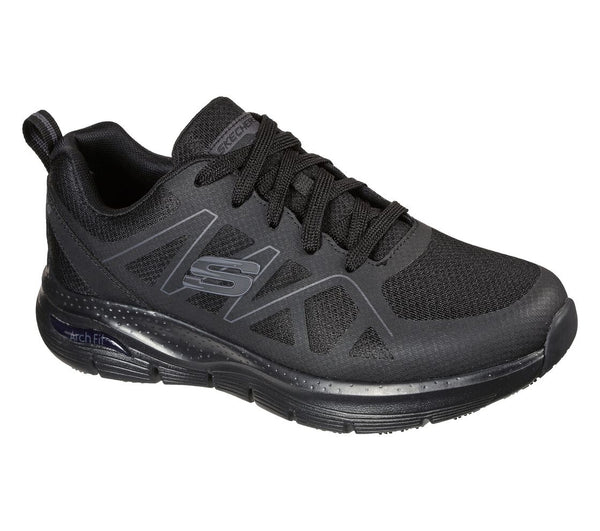 Skechers Arch Fit Axtell Slip Resistant Black Men's