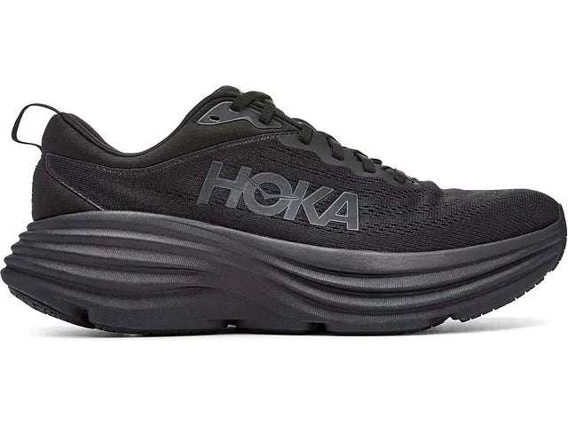 Hoka Bondi 8 Black Black Men's