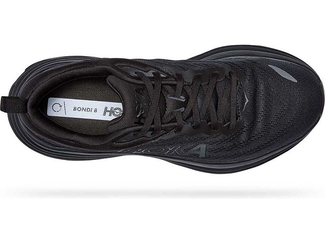 Hoka Bondi 8 Black Black WIDE Men's