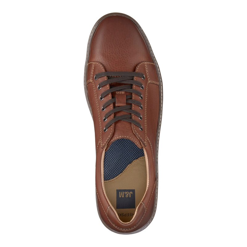 Johnston & Murphy McGuffey Casual Lace to Toe Tan