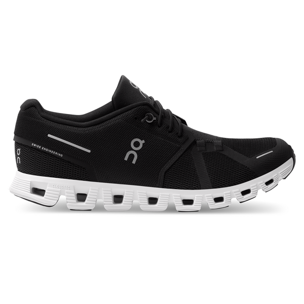 On Running Cloud 5 Black White Men's