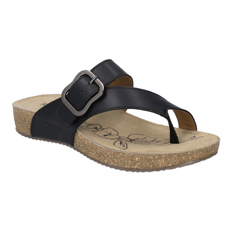 Josef Seibel Tonga 77 Sandal Black Women's