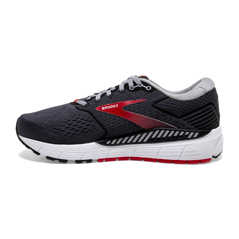 Brooks Beast 20 Blackened Pearl Black Red Men's