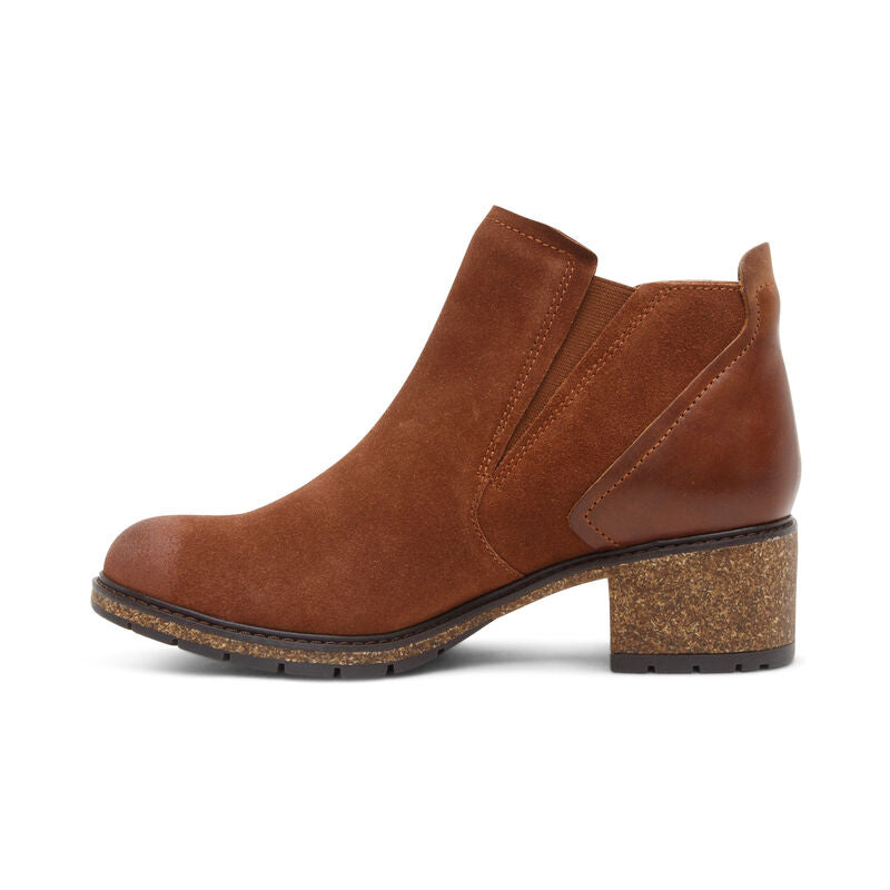 Aetrex Frankie Boot Caramel Cafe Women's