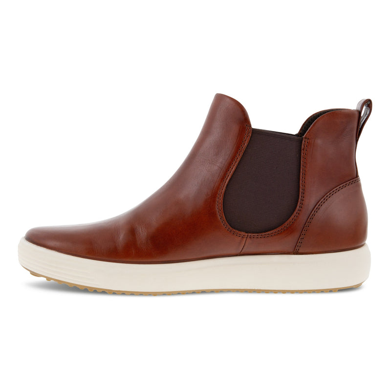 Ecco Soft 7 Chelsea Boot Cognac Women's