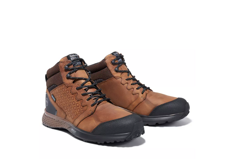 TIMBERLAND Timberland Pro Men's Reaxion Waterproof Soft Toe Brown