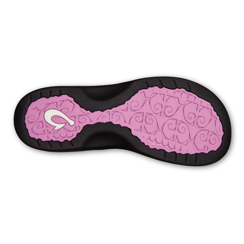 Olukai 'Ohana Dragon Fruit Black Women's