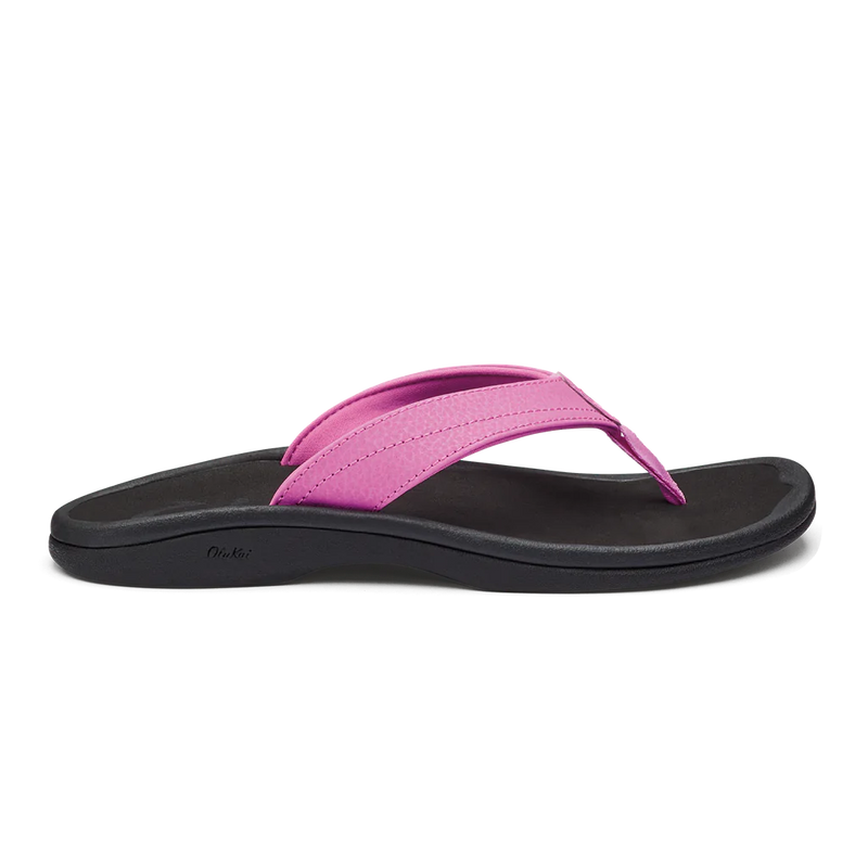 Olukai 'Ohana Dragon Fruit Black Women's