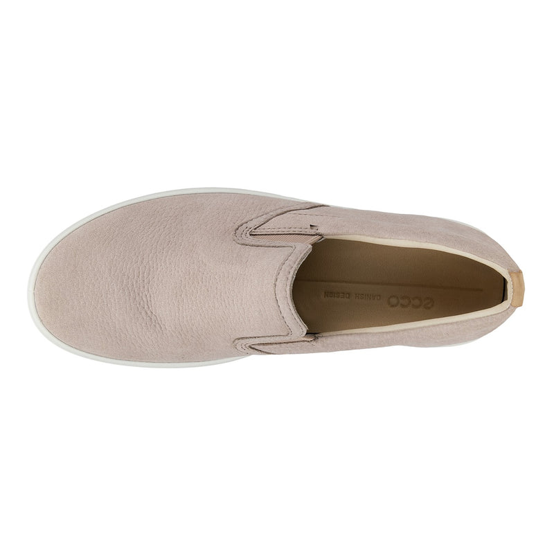 Ecco Soft 7 Casual Slip On Grey Rose Powder Women's