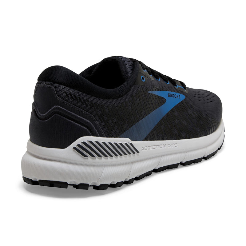 Brooks Addiction GTS 15 India Ink Black Blue Extra Wide Width Men's