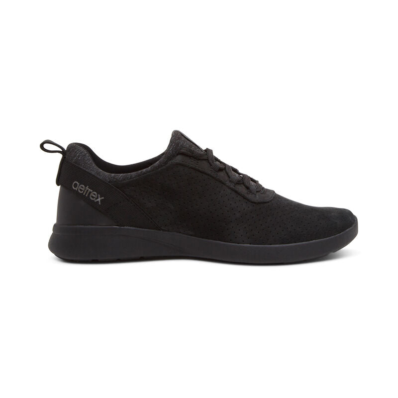 Aetrex Kora Sneaker Black Women's