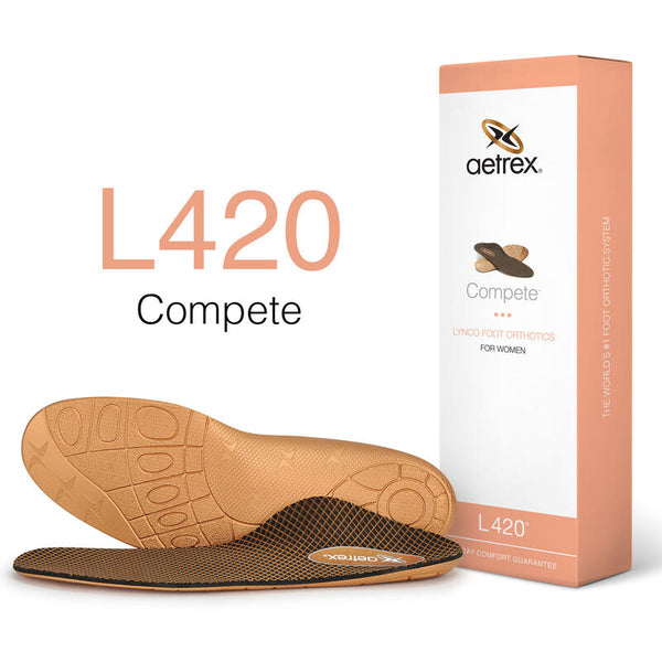 Aetrex Worldwide Inc. Aetrex L420 Women's Compete Posted Orthotics