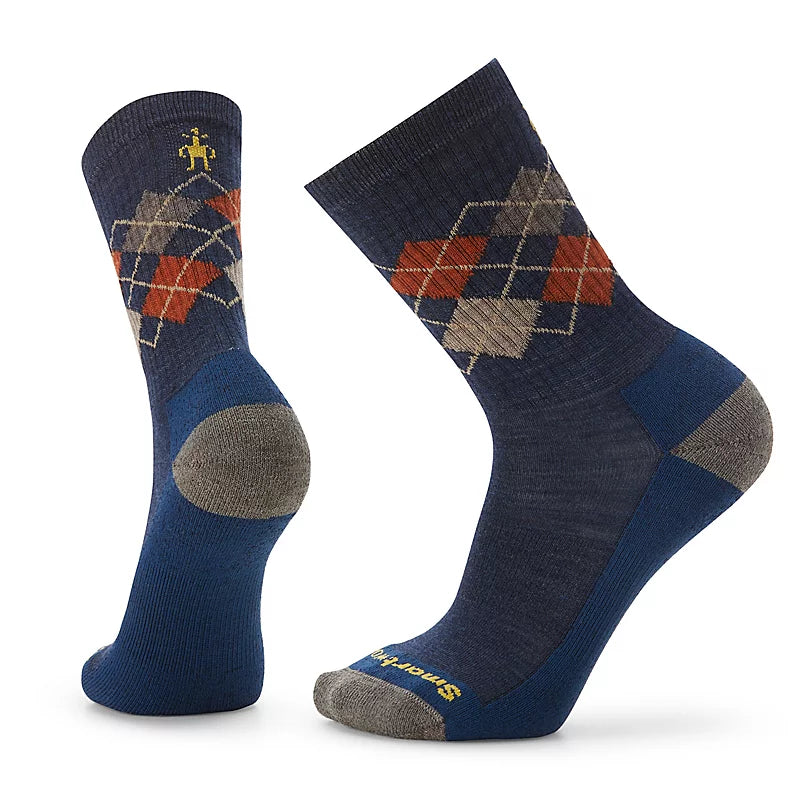 Smartwool Everyday Diamond Crew Socks Deep Navy Men's