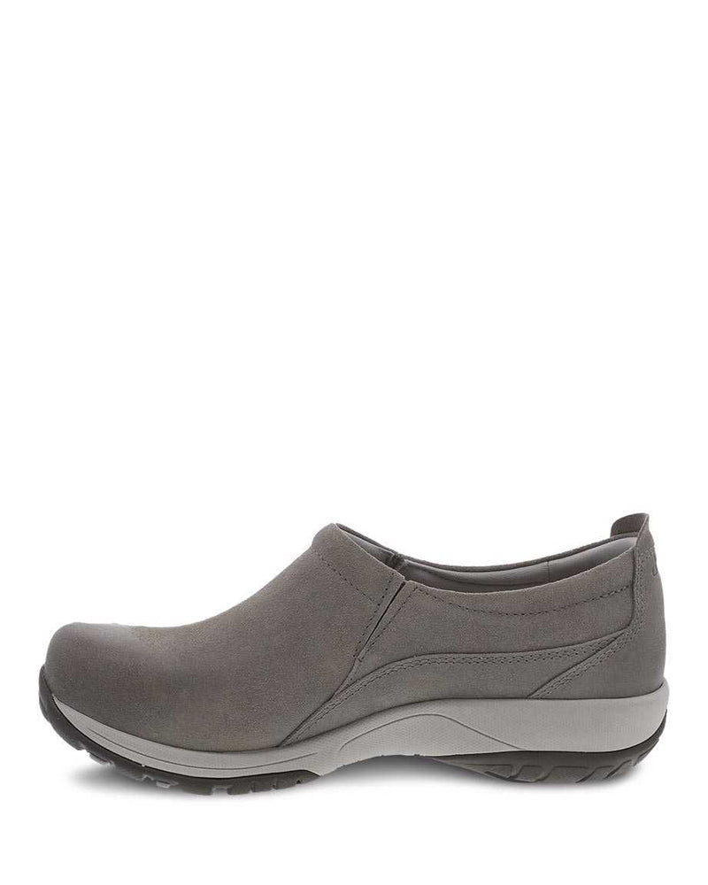 Dansko Patti Taupe Burnished Suede Women's