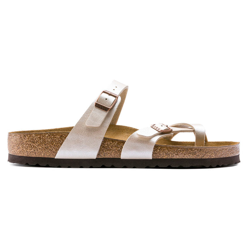 Birkenstock Mayari Birko-Flor Graceful Pearl White Women's