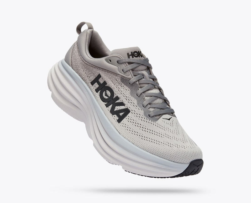 Hoka Bondi 8 Sharkskin Harbor Mist WIDE Men's