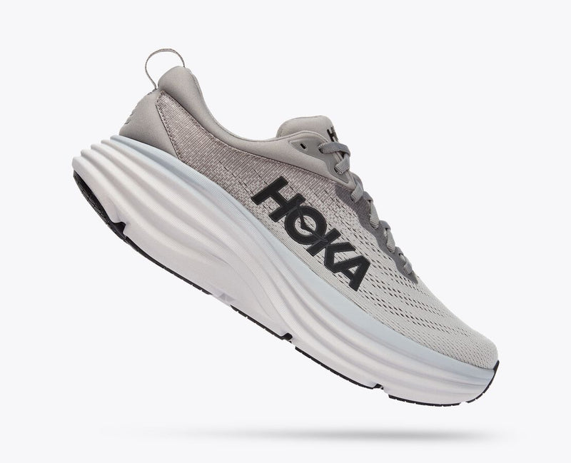 Hoka Bondi 8 Sharkskin Harbor Mist WIDE Men's