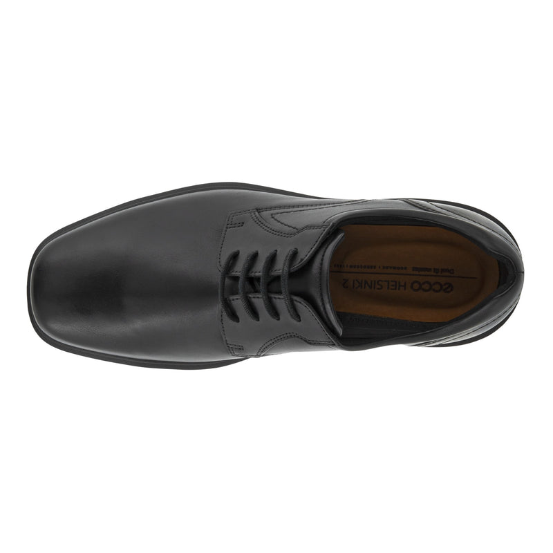 Ecco Helsinki 2.0 Plain Toe Tie Black Men's