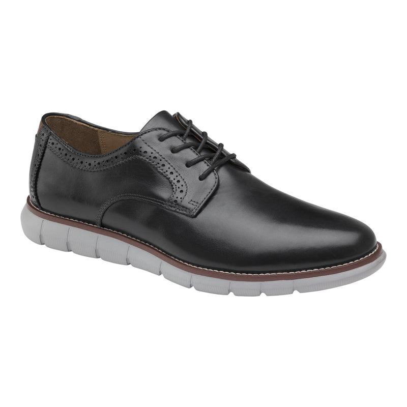 Johnston and Murphy Holden Plain Toe Black Men's