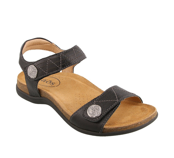 Taos Pioneer Sandal Black Women's