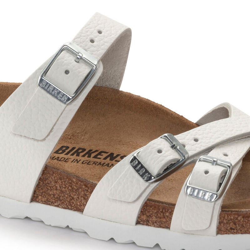 Birkenstock Franca White Leather Women's